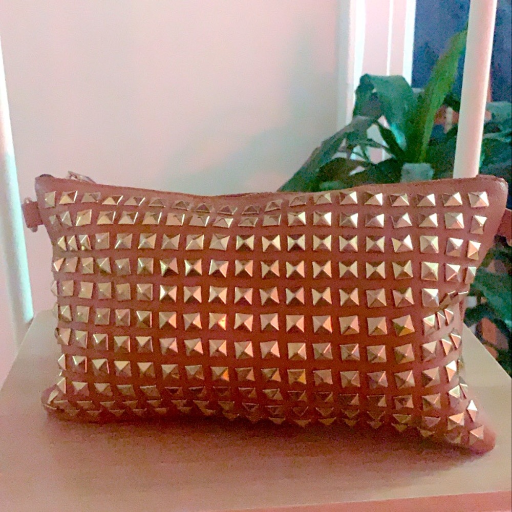 Studded Clutch Bag